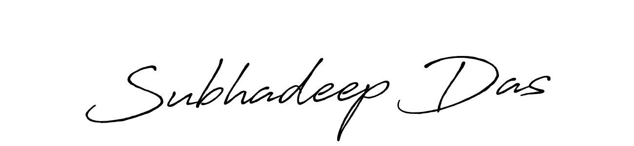 Subhadeep Das stylish signature style. Best Handwritten Sign (Antro_Vectra_Bolder) for my name. Handwritten Signature Collection Ideas for my name Subhadeep Das. Subhadeep Das signature style 7 images and pictures png