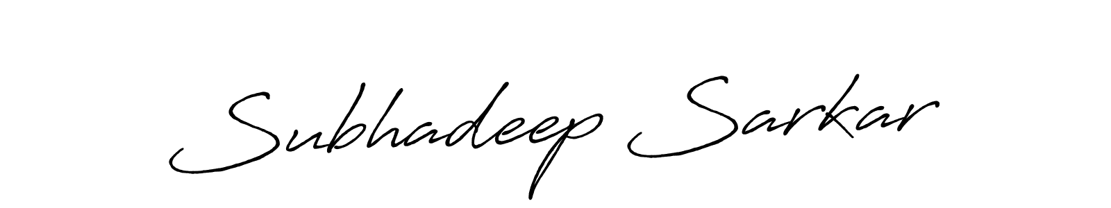 Use a signature maker to create a handwritten signature online. With this signature software, you can design (Antro_Vectra_Bolder) your own signature for name Subhadeep Sarkar. Subhadeep Sarkar signature style 7 images and pictures png