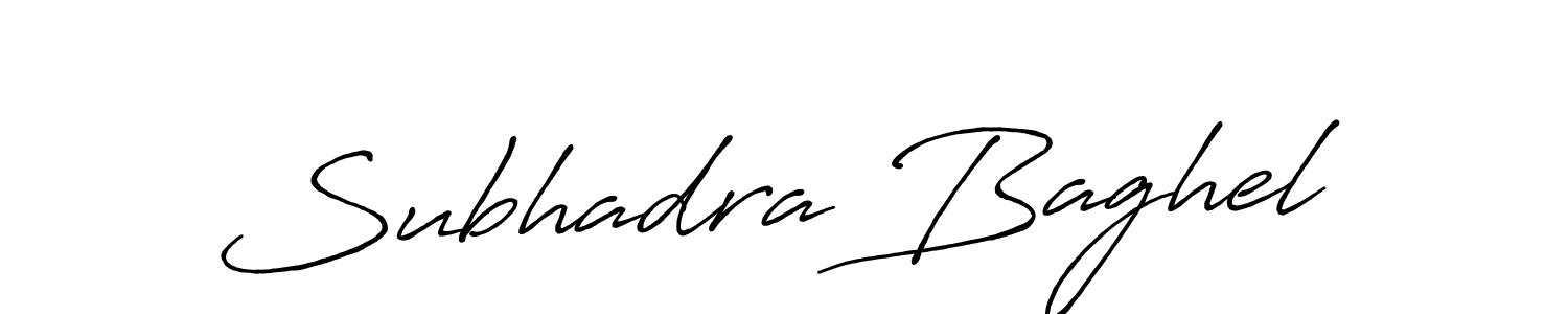 You should practise on your own different ways (Antro_Vectra_Bolder) to write your name (Subhadra Baghel) in signature. don't let someone else do it for you. Subhadra Baghel signature style 7 images and pictures png