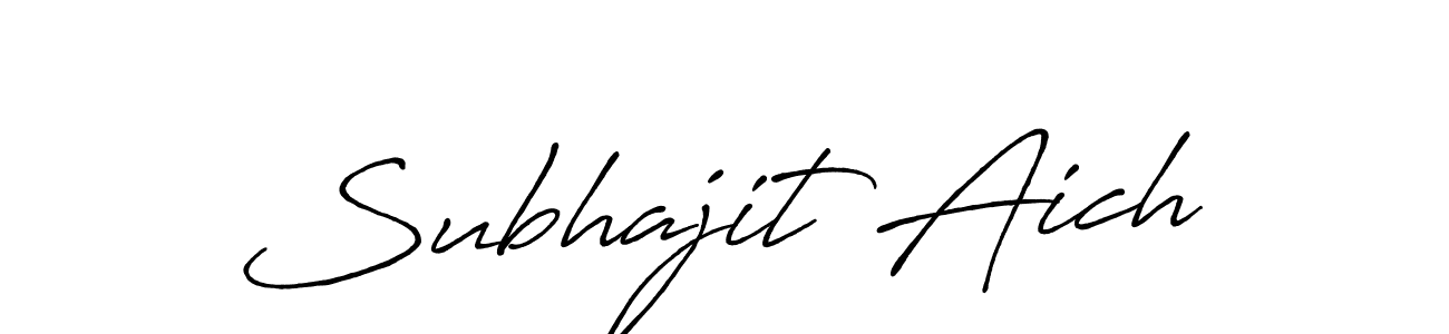 if you are searching for the best signature style for your name Subhajit Aich. so please give up your signature search. here we have designed multiple signature styles  using Antro_Vectra_Bolder. Subhajit Aich signature style 7 images and pictures png