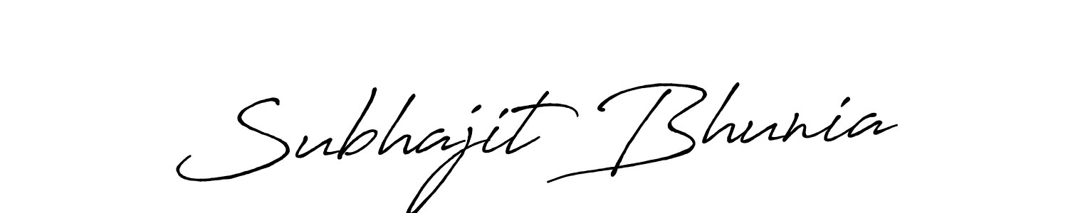 Once you've used our free online signature maker to create your best signature Antro_Vectra_Bolder style, it's time to enjoy all of the benefits that Subhajit Bhunia name signing documents. Subhajit Bhunia signature style 7 images and pictures png