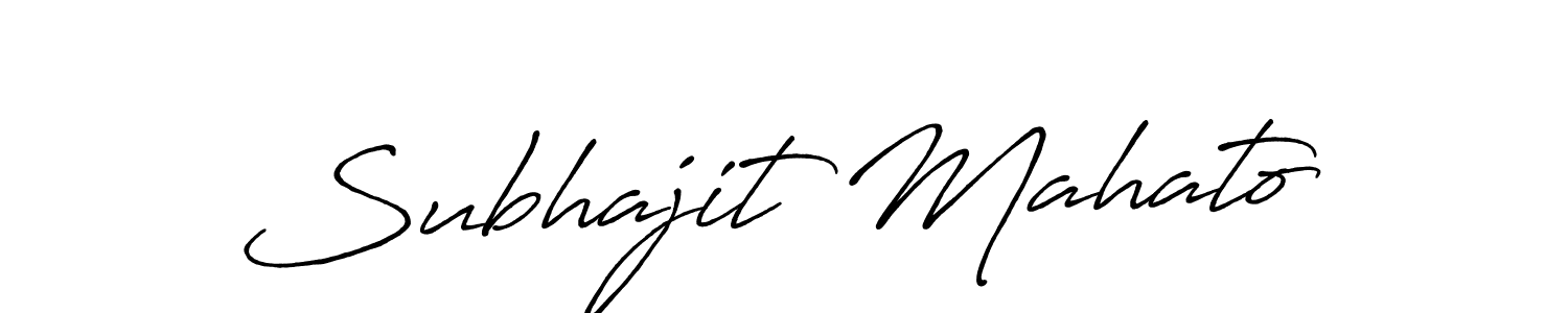 It looks lik you need a new signature style for name Subhajit Mahato. Design unique handwritten (Antro_Vectra_Bolder) signature with our free signature maker in just a few clicks. Subhajit Mahato signature style 7 images and pictures png