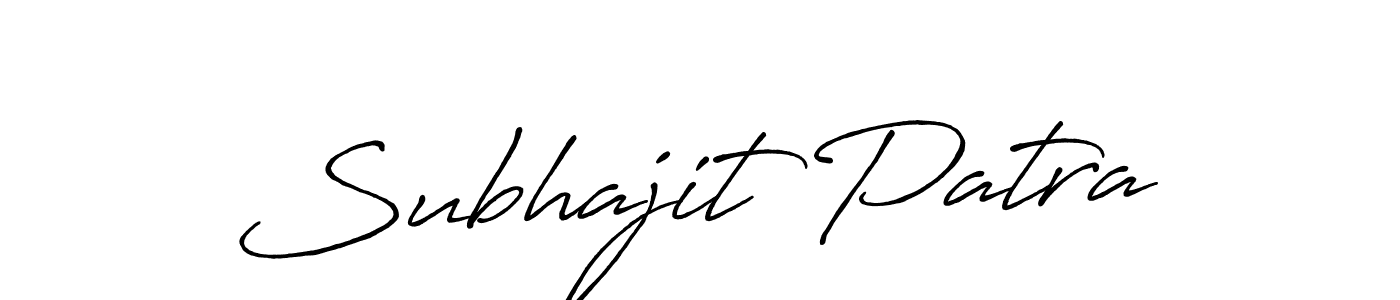It looks lik you need a new signature style for name Subhajit Patra. Design unique handwritten (Antro_Vectra_Bolder) signature with our free signature maker in just a few clicks. Subhajit Patra signature style 7 images and pictures png