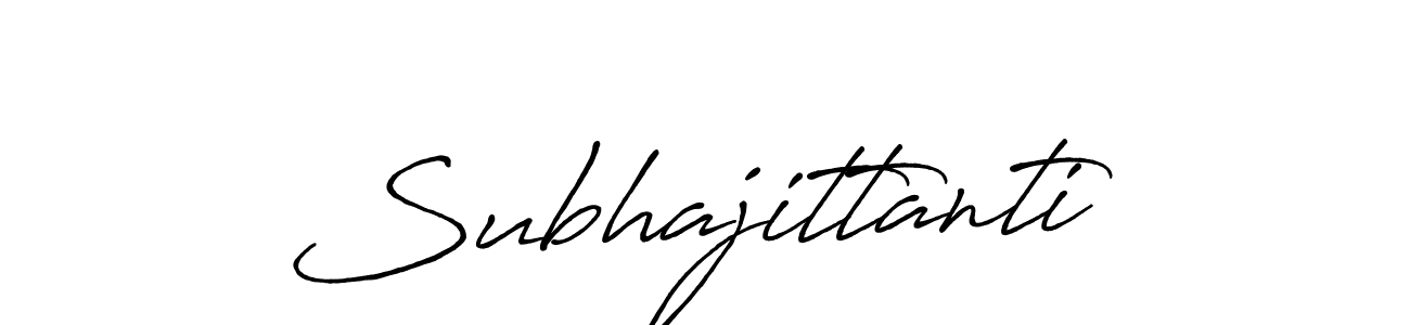 Create a beautiful signature design for name Subhajittanti. With this signature (Antro_Vectra_Bolder) fonts, you can make a handwritten signature for free. Subhajittanti signature style 7 images and pictures png