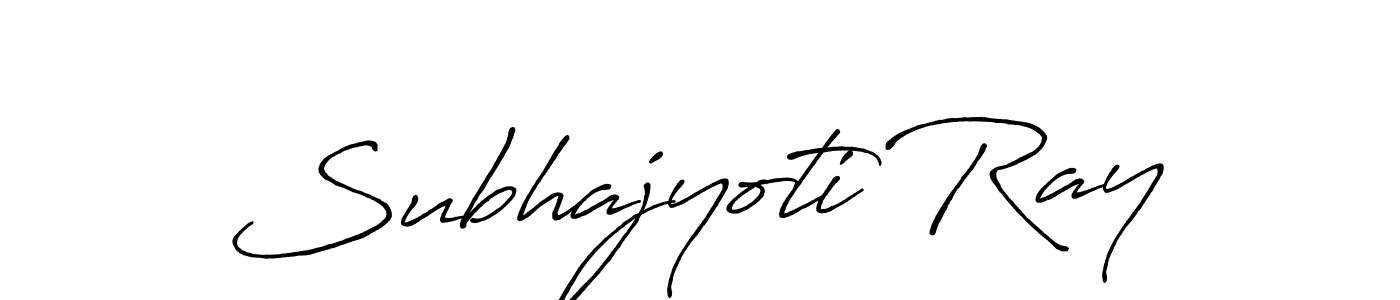 Also we have Subhajyoti Ray name is the best signature style. Create professional handwritten signature collection using Antro_Vectra_Bolder autograph style. Subhajyoti Ray signature style 7 images and pictures png