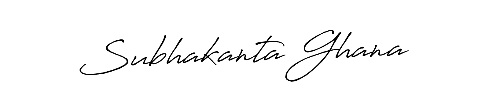 The best way (Antro_Vectra_Bolder) to make a short signature is to pick only two or three words in your name. The name Subhakanta Ghana include a total of six letters. For converting this name. Subhakanta Ghana signature style 7 images and pictures png
