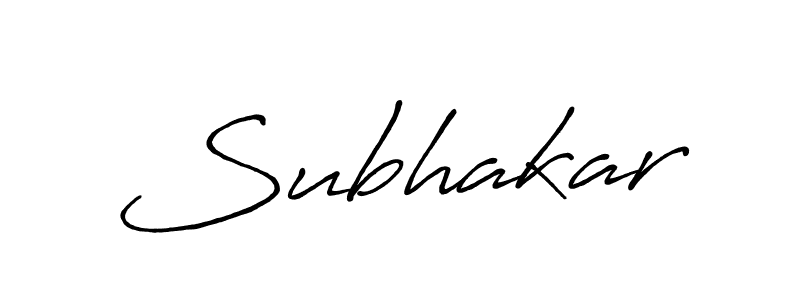 Also we have Subhakar name is the best signature style. Create professional handwritten signature collection using Antro_Vectra_Bolder autograph style. Subhakar signature style 7 images and pictures png