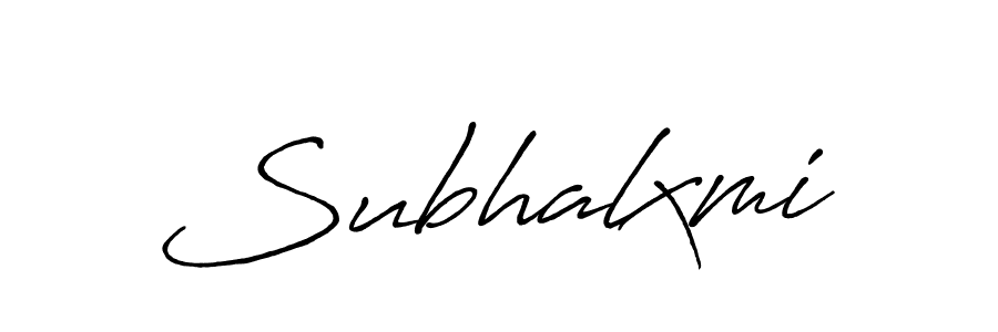 Make a beautiful signature design for name Subhalxmi. With this signature (Antro_Vectra_Bolder) style, you can create a handwritten signature for free. Subhalxmi signature style 7 images and pictures png