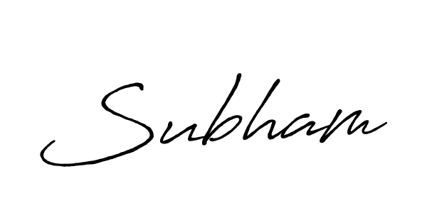 It looks lik you need a new signature style for name Subham. Design unique handwritten (Antro_Vectra_Bolder) signature with our free signature maker in just a few clicks. Subham signature style 7 images and pictures png