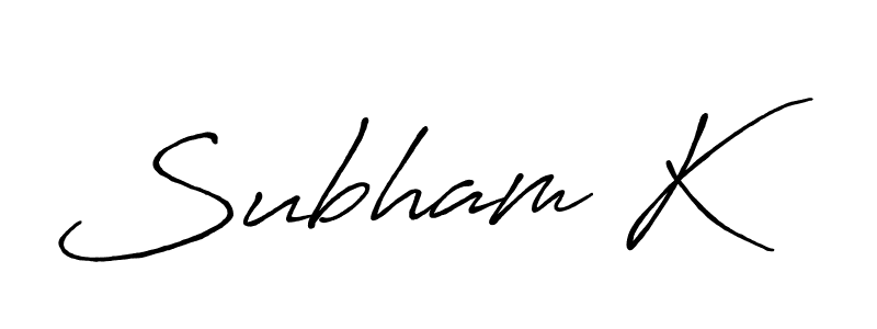 You can use this online signature creator to create a handwritten signature for the name Subham K. This is the best online autograph maker. Subham K signature style 7 images and pictures png