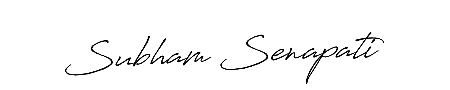 You should practise on your own different ways (Antro_Vectra_Bolder) to write your name (Subham Senapati) in signature. don't let someone else do it for you. Subham Senapati signature style 7 images and pictures png