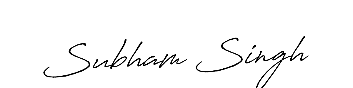 How to Draw Subham Singh signature style? Antro_Vectra_Bolder is a latest design signature styles for name Subham Singh. Subham Singh signature style 7 images and pictures png