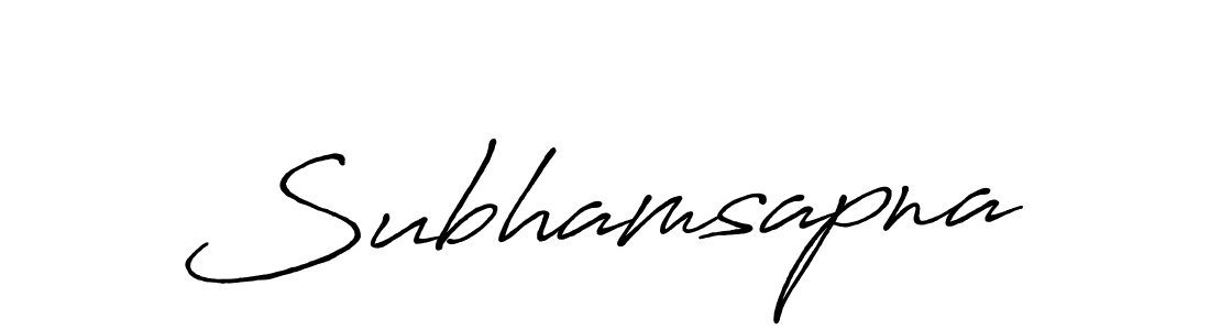 Here are the top 10 professional signature styles for the name Subhamsapna. These are the best autograph styles you can use for your name. Subhamsapna signature style 7 images and pictures png