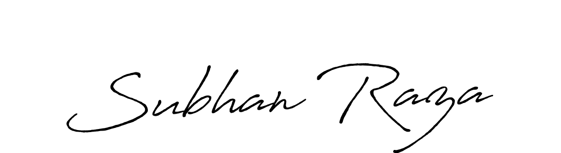 How to make Subhan Raza signature? Antro_Vectra_Bolder is a professional autograph style. Create handwritten signature for Subhan Raza name. Subhan Raza signature style 7 images and pictures png