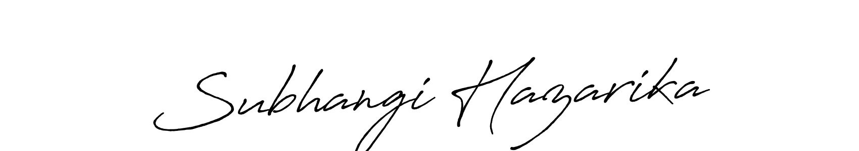 Make a short Subhangi Hazarika signature style. Manage your documents anywhere anytime using Antro_Vectra_Bolder. Create and add eSignatures, submit forms, share and send files easily. Subhangi Hazarika signature style 7 images and pictures png