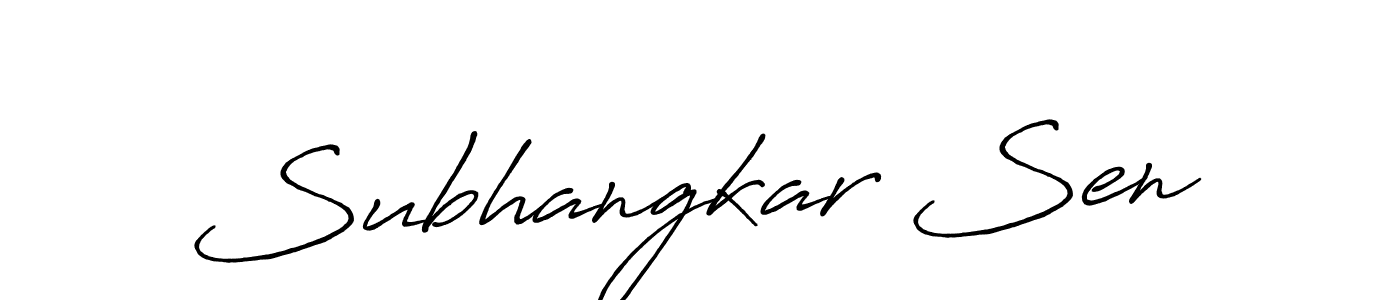 You can use this online signature creator to create a handwritten signature for the name Subhangkar Sen. This is the best online autograph maker. Subhangkar Sen signature style 7 images and pictures png