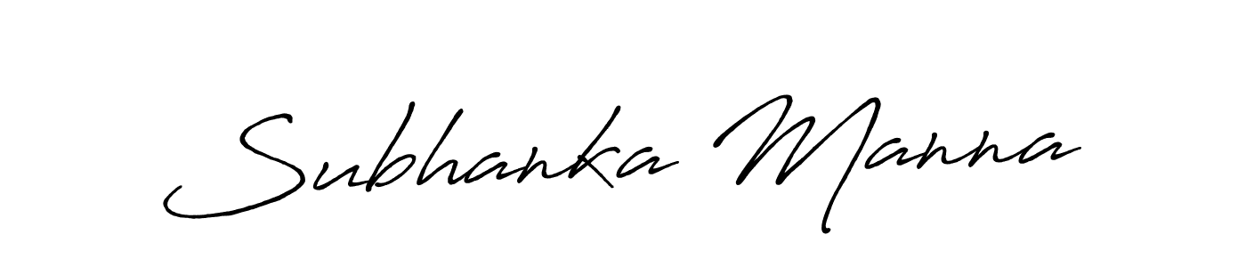 Antro_Vectra_Bolder is a professional signature style that is perfect for those who want to add a touch of class to their signature. It is also a great choice for those who want to make their signature more unique. Get Subhanka Manna name to fancy signature for free. Subhanka Manna signature style 7 images and pictures png