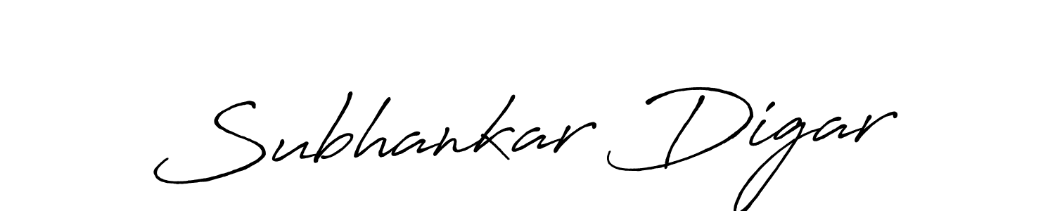 How to make Subhankar Digar signature? Antro_Vectra_Bolder is a professional autograph style. Create handwritten signature for Subhankar Digar name. Subhankar Digar signature style 7 images and pictures png