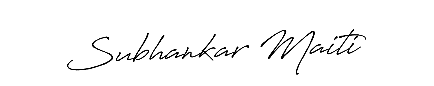 if you are searching for the best signature style for your name Subhankar Maiti. so please give up your signature search. here we have designed multiple signature styles  using Antro_Vectra_Bolder. Subhankar Maiti signature style 7 images and pictures png