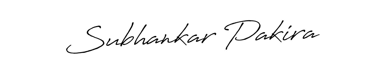 Also we have Subhankar Pakira name is the best signature style. Create professional handwritten signature collection using Antro_Vectra_Bolder autograph style. Subhankar Pakira signature style 7 images and pictures png