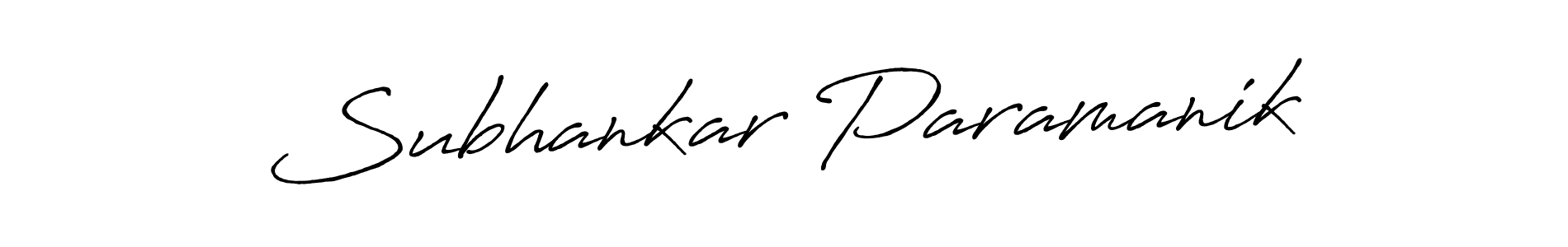 Make a short Subhankar Paramanik signature style. Manage your documents anywhere anytime using Antro_Vectra_Bolder. Create and add eSignatures, submit forms, share and send files easily. Subhankar Paramanik signature style 7 images and pictures png