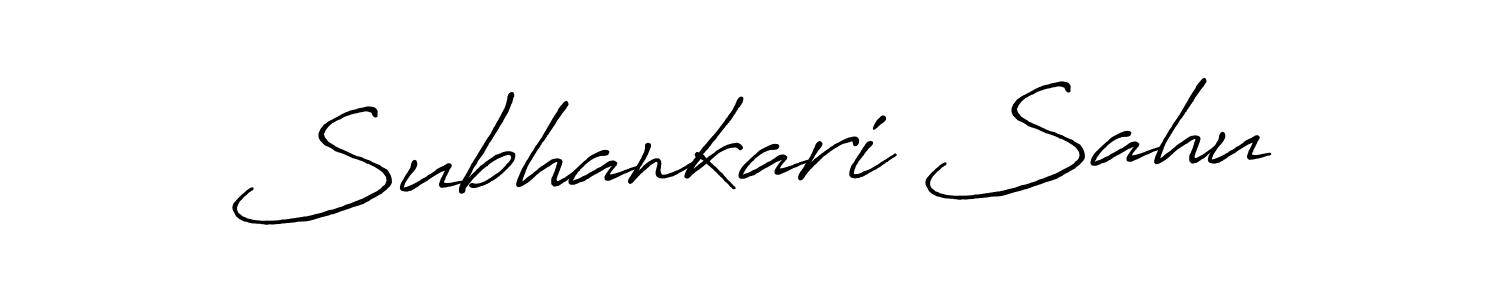 Also You can easily find your signature by using the search form. We will create Subhankari Sahu name handwritten signature images for you free of cost using Antro_Vectra_Bolder sign style. Subhankari Sahu signature style 7 images and pictures png