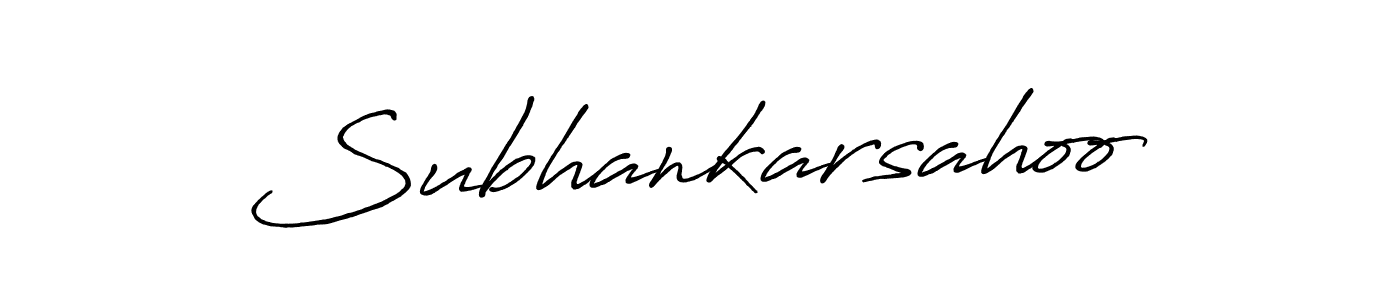 You should practise on your own different ways (Antro_Vectra_Bolder) to write your name (Subhankarsahoo) in signature. don't let someone else do it for you. Subhankarsahoo signature style 7 images and pictures png