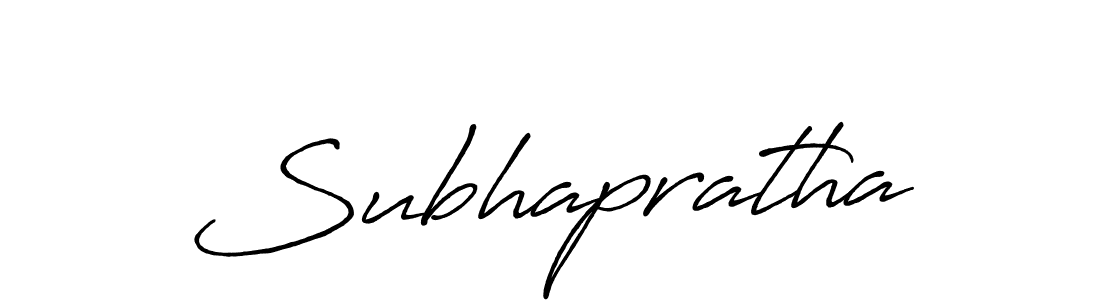 It looks lik you need a new signature style for name Subhapratha. Design unique handwritten (Antro_Vectra_Bolder) signature with our free signature maker in just a few clicks. Subhapratha signature style 7 images and pictures png