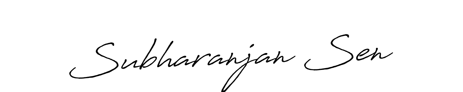 if you are searching for the best signature style for your name Subharanjan Sen. so please give up your signature search. here we have designed multiple signature styles  using Antro_Vectra_Bolder. Subharanjan Sen signature style 7 images and pictures png