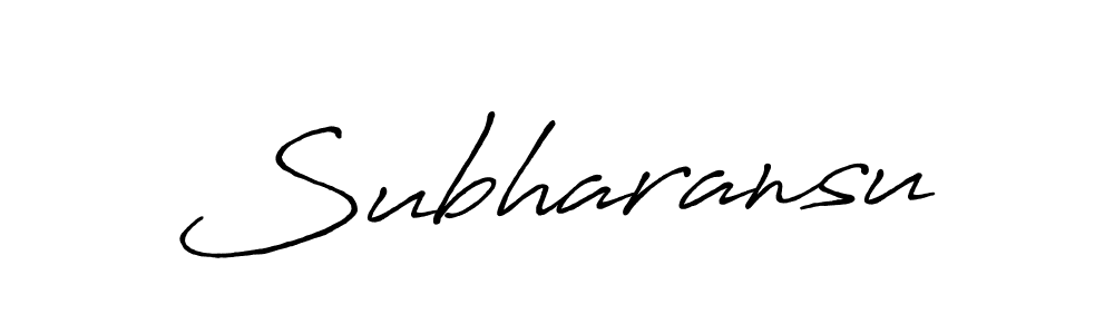 Once you've used our free online signature maker to create your best signature Antro_Vectra_Bolder style, it's time to enjoy all of the benefits that Subharansu name signing documents. Subharansu signature style 7 images and pictures png