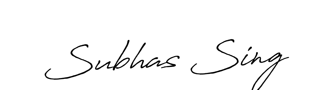 The best way (Antro_Vectra_Bolder) to make a short signature is to pick only two or three words in your name. The name Subhas Sing include a total of six letters. For converting this name. Subhas Sing signature style 7 images and pictures png