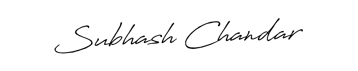 Make a beautiful signature design for name Subhash Chandar. Use this online signature maker to create a handwritten signature for free. Subhash Chandar signature style 7 images and pictures png