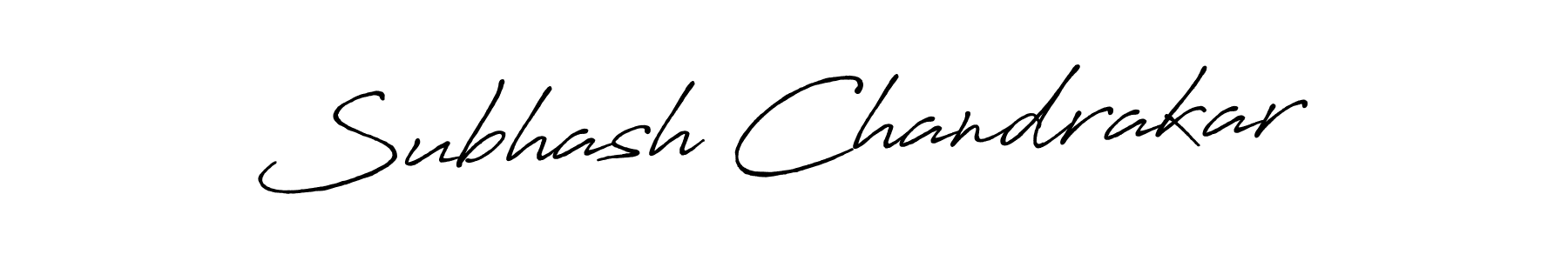 How to Draw Subhash Chandrakar signature style? Antro_Vectra_Bolder is a latest design signature styles for name Subhash Chandrakar. Subhash Chandrakar signature style 7 images and pictures png