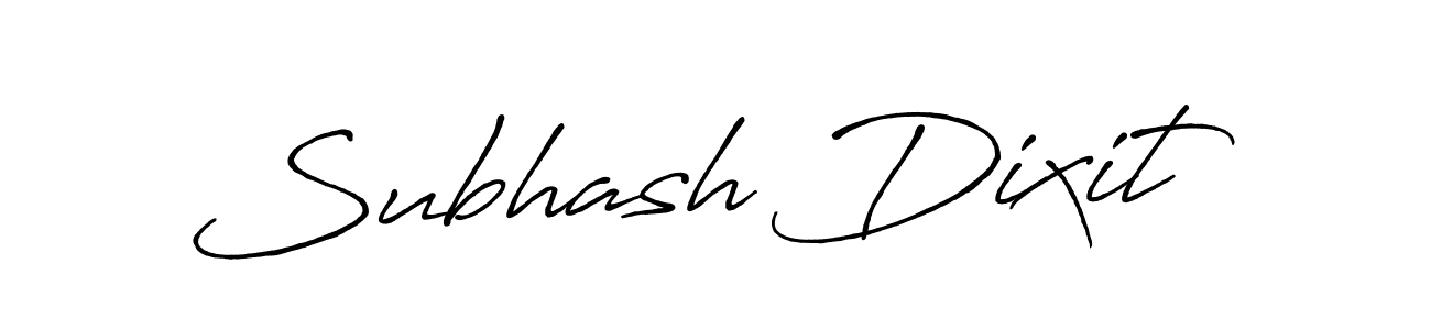 The best way (Antro_Vectra_Bolder) to make a short signature is to pick only two or three words in your name. The name Subhash Dixit include a total of six letters. For converting this name. Subhash Dixit signature style 7 images and pictures png