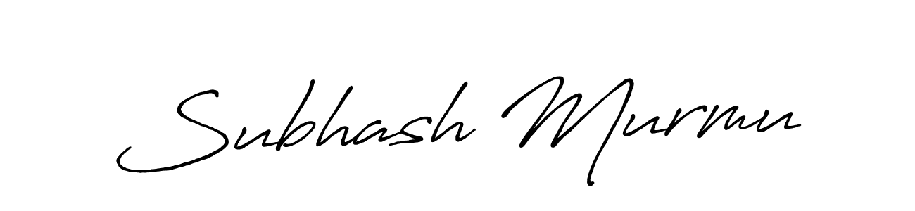 This is the best signature style for the Subhash Murmu name. Also you like these signature font (Antro_Vectra_Bolder). Mix name signature. Subhash Murmu signature style 7 images and pictures png