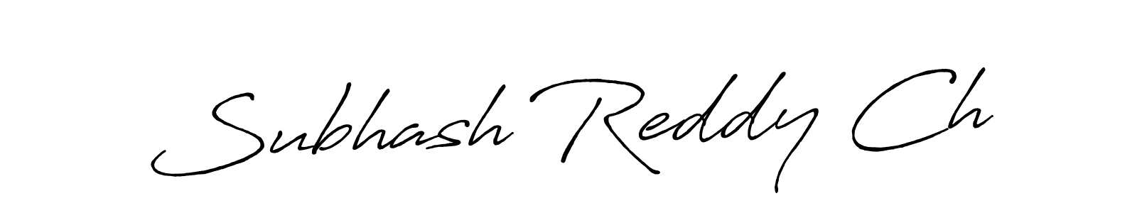 Best and Professional Signature Style for Subhash Reddy Ch. Antro_Vectra_Bolder Best Signature Style Collection. Subhash Reddy Ch signature style 7 images and pictures png