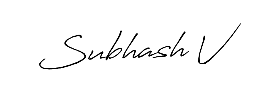 See photos of Subhash V official signature by Spectra . Check more albums & portfolios. Read reviews & check more about Antro_Vectra_Bolder font. Subhash V signature style 7 images and pictures png