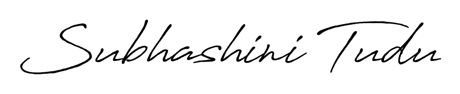 A dynamic signature style for Subhashini Tudu using Antro_Vectra_Bolder script. Designed to look authentic, handwritten, and professional. Subhashini Tudu signature style 7 images and pictures png
