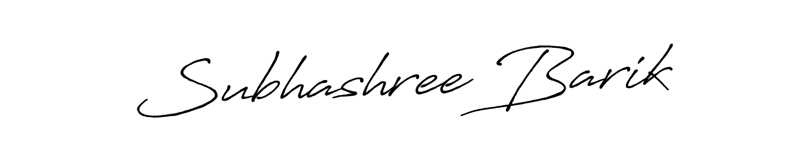 Also You can easily find your signature by using the search form. We will create Subhashree Barik name handwritten signature images for you free of cost using Antro_Vectra_Bolder sign style. Subhashree Barik signature style 7 images and pictures png