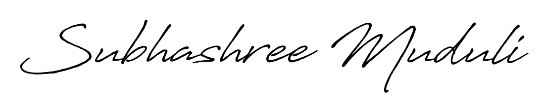 Looking for an artistic signature for Subhashree Muduli? The Antro_Vectra_Bolder calligraphy style gives a sophisticated flow suitable for business cards and emails. Subhashree Muduli signature style 7 images and pictures png