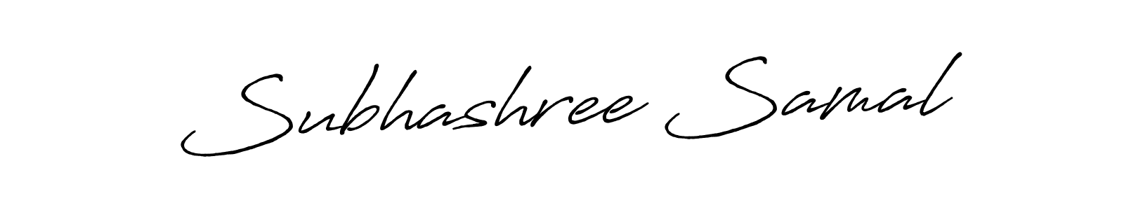 This is the best signature style for the Subhashree Samal name. Also you like these signature font (Antro_Vectra_Bolder). Mix name signature. Subhashree Samal signature style 7 images and pictures png