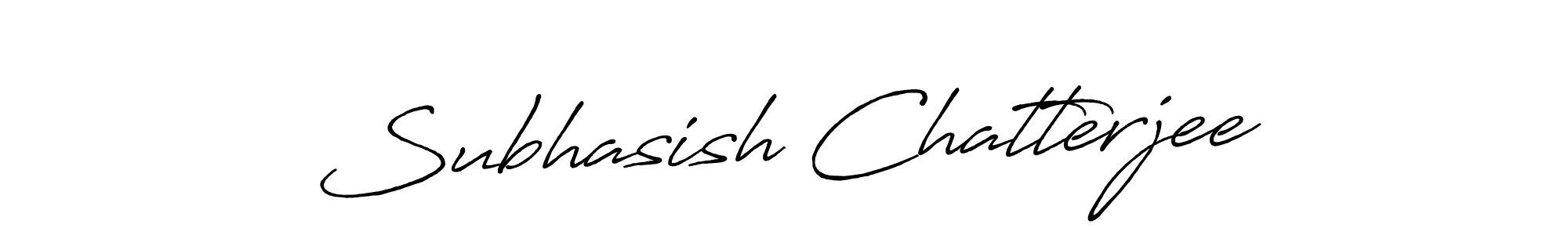 The best way (Antro_Vectra_Bolder) to make a short signature is to pick only two or three words in your name. The name Subhasish Chatterjee include a total of six letters. For converting this name. Subhasish Chatterjee signature style 7 images and pictures png