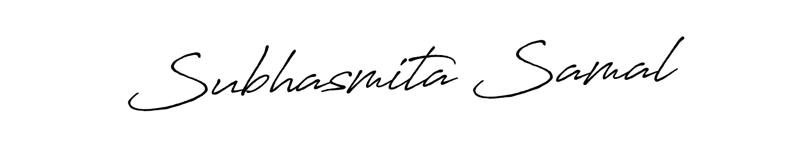 Subhasmita Samal stylish signature style. Best Handwritten Sign (Antro_Vectra_Bolder) for my name. Handwritten Signature Collection Ideas for my name Subhasmita Samal. Subhasmita Samal signature style 7 images and pictures png
