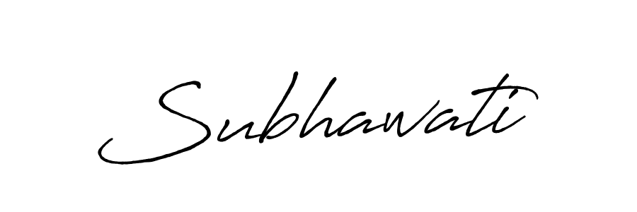 Once you've used our free online signature maker to create your best signature Antro_Vectra_Bolder style, it's time to enjoy all of the benefits that Subhawati name signing documents. Subhawati signature style 7 images and pictures png