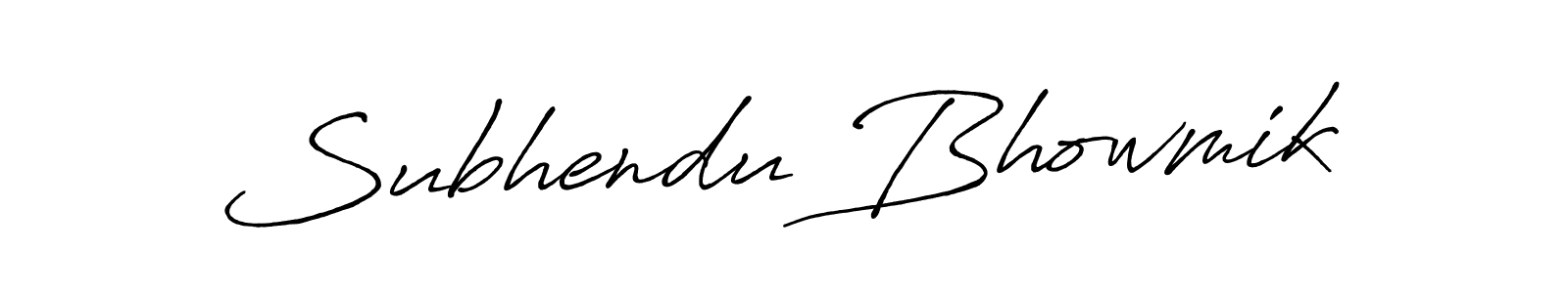 It looks lik you need a new signature style for name Subhendu Bhowmik. Design unique handwritten (Antro_Vectra_Bolder) signature with our free signature maker in just a few clicks. Subhendu Bhowmik signature style 7 images and pictures png