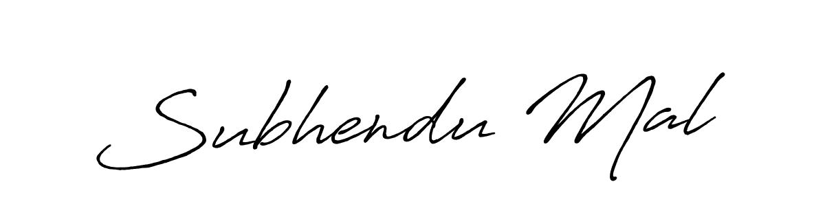 Also we have Subhendu Mal name is the best signature style. Create professional handwritten signature collection using Antro_Vectra_Bolder autograph style. Subhendu Mal signature style 7 images and pictures png