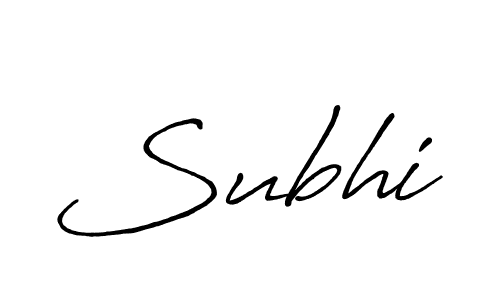 Similarly Antro_Vectra_Bolder is the best handwritten signature design. Signature creator online .You can use it as an online autograph creator for name Subhi. Subhi signature style 7 images and pictures png