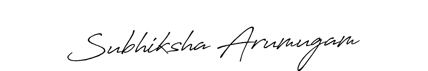 Similarly Antro_Vectra_Bolder is the best handwritten signature design. Signature creator online .You can use it as an online autograph creator for name Subhiksha Arumugam. Subhiksha Arumugam signature style 7 images and pictures png