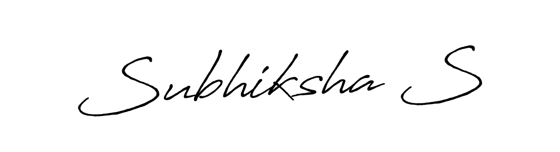 This is the best signature style for the Subhiksha S name. Also you like these signature font (Antro_Vectra_Bolder). Mix name signature. Subhiksha S signature style 7 images and pictures png