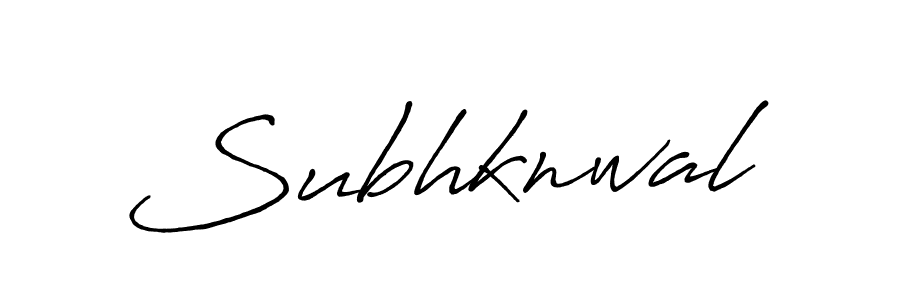Create a beautiful signature design for name Subhknwal. With this signature (Antro_Vectra_Bolder) fonts, you can make a handwritten signature for free. Subhknwal signature style 7 images and pictures png